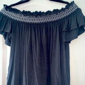 American Eagle Off the Shoulder Tee